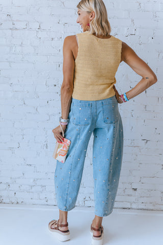 PINEAPPLE SWEATER TANK