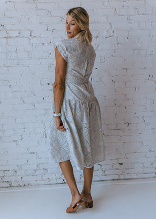 ZENITH EYELETTE DRESS