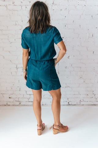 ROMPER WITH TIE