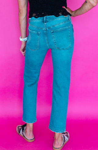 SLOANE SLOUCHY CUFFED DENIM
