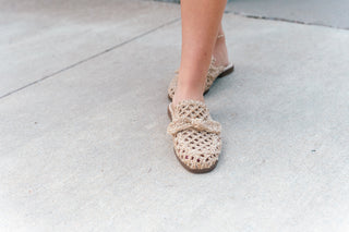 LAYCE RAFFIA MULE
