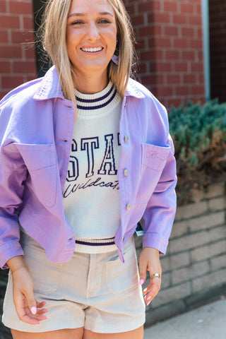 KANSAS STATE EMBROIDERED JACKET