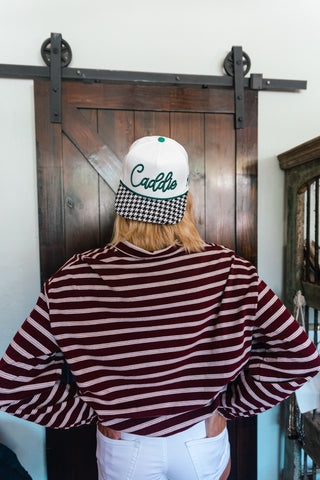 HEIDI STRIPED L/S TOP