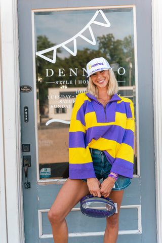 VARISTY STRIPE PULLOVER