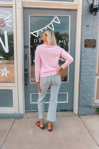 BYMMORLA PINK CARDIGAN