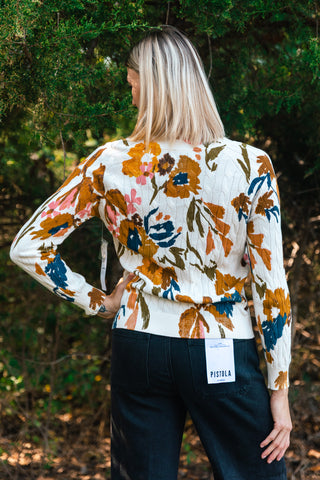 FALLING FOR FLORALS SWEATER
