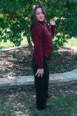 CABERENT COZY RIBBED SWEATER