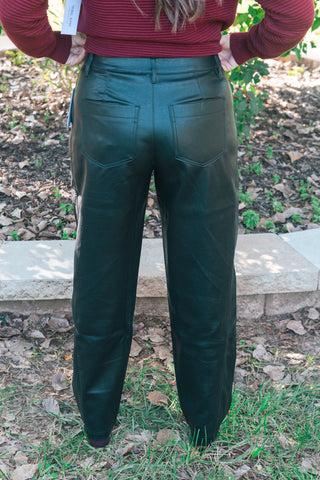 DARK SIDE FAUX LEATHER PANTS