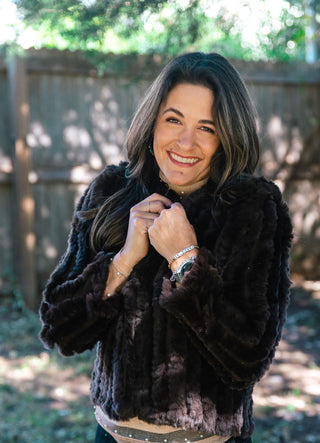 ROSA FAUX FUR JACKET