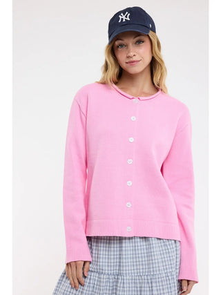CHARLIE RAW EDGE CARDIGAN