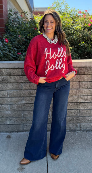 HOLLY JOLLY SWEATER