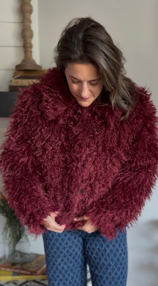 BARDOT FAUX FUR JACKET