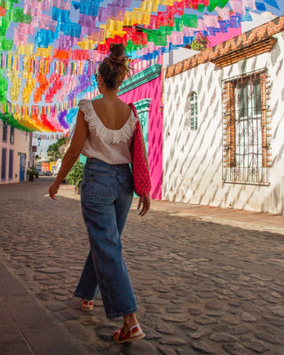 ALEBRIJE-Colorful Huarache Sandal