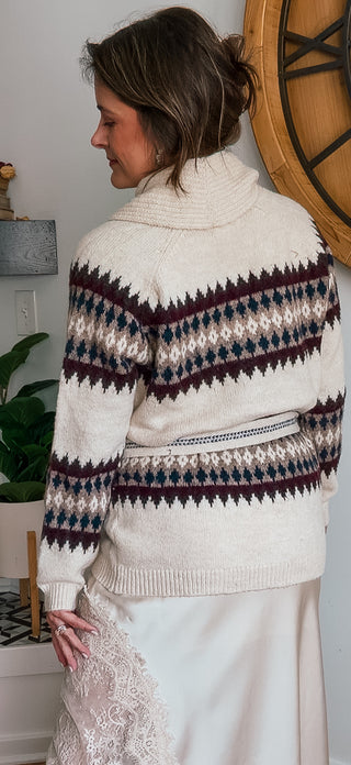 JESSIE COLLARD CARDI