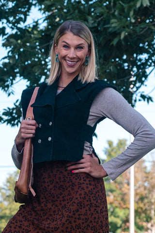 EUROPA LEOPARD SKIRT