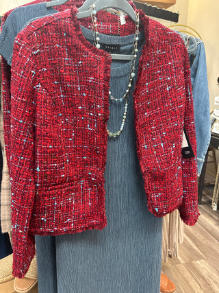 LIV-COLLARLESS JACKET