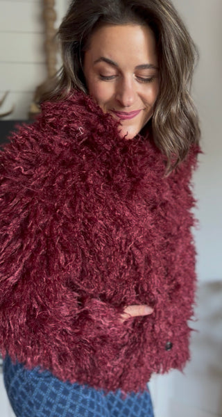 BARDOT FAUX FUR JACKET