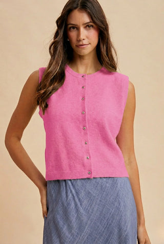 POSH PINK VEST