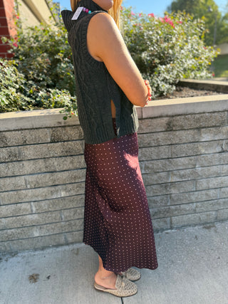 THEA GRAY SWEATER VEST