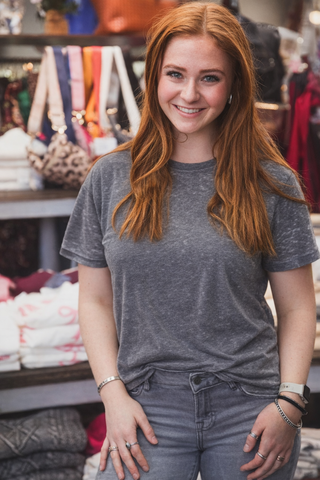 EC -GREY SOFT BURNOUT S/S