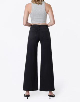 BLACKOUT WIDE LEG DENIM