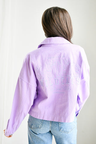 KSST SANDERS EMBR CANVAS JACKET