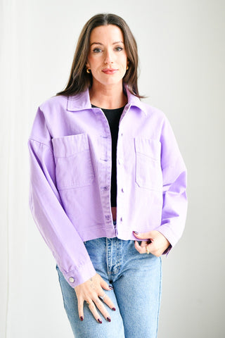 KSST SANDERS EMBR CANVAS JACKET