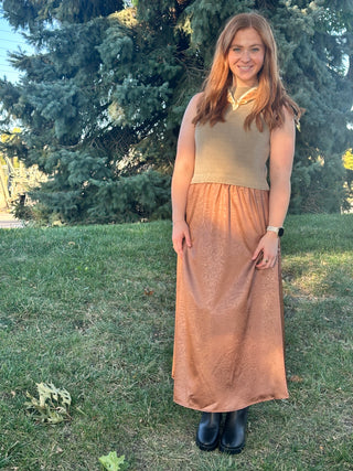 THML- DESTINY TWO TONE DRESS