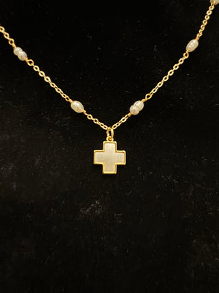 TINI CROSS NECKLACE