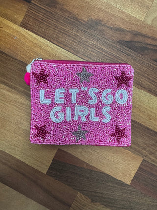 BEADED COIN PURSE