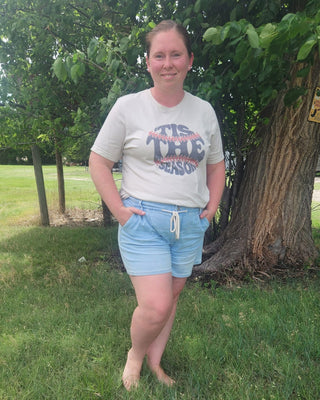 BASEBALL MAMA TEE