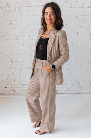 DIMITRI STRIPED TROUSER
