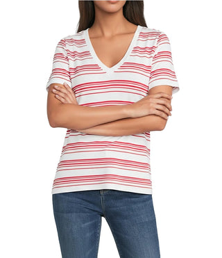 LIV- V NECK KNIT TEE