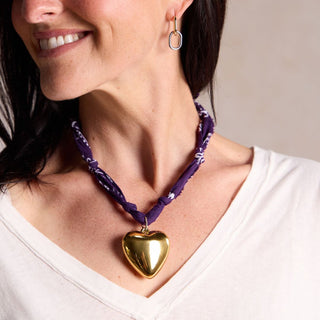 N&S-BANDANA NECKLACE