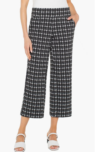 LIV-HOUNDSTOOTH TROUSER