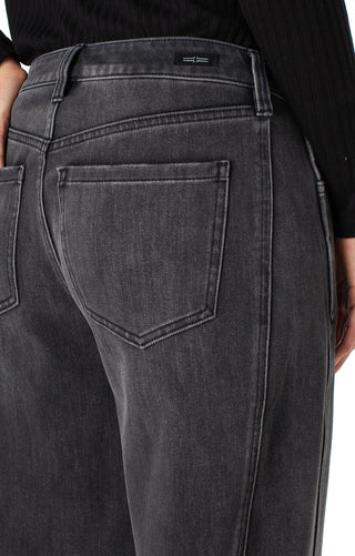 LIV-BARREL JEAN 26"-BLK