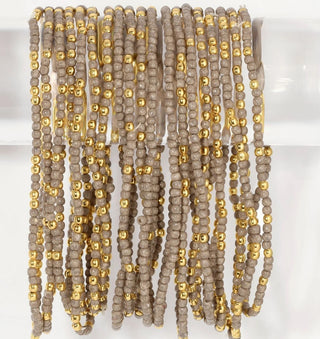 SPLENDID IRIS: SINGLE BEAD BRACELET