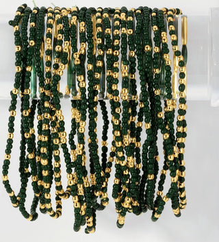 SPLENDID IRIS: SINGLE BEAD BRACELET