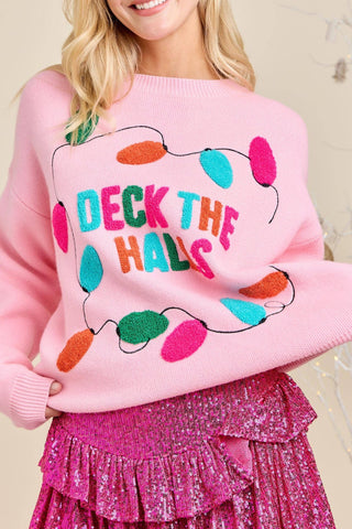 MS - DECK THE HALLS SWEATER