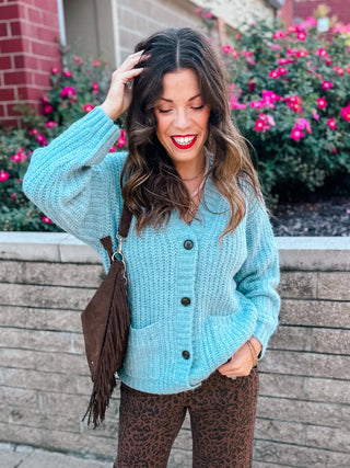 WHITEMORE BLUE CARDI
