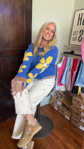 BUTTER DAISY LS TOP