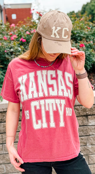 1KC KS/MO LINE TEE