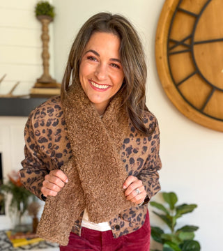 ASHE TOFFEE SCARF