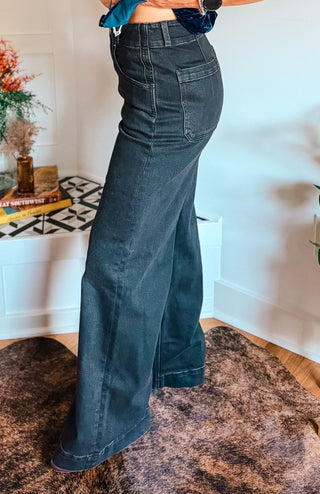 PISTOLA LANA WIDE LEG DENIM
