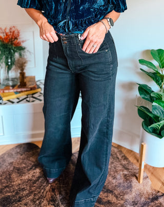 PISTOLA LANA WIDE LEG DENIM