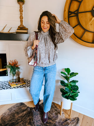 AUDREY STARGAZER BARREL DENIM
