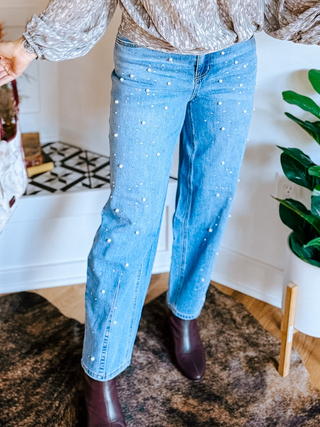 AUDREY STARGAZER BARREL DENIM