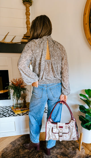 AUDREY STARGAZER BARREL DENIM