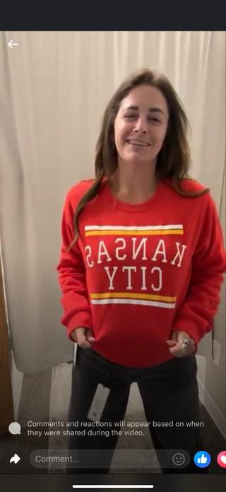 KANSASSSSSCITYYYYY RED SWEATSHIRT
