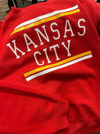 KANSASSSSSCITYYYYY RED SWEATSHIRT